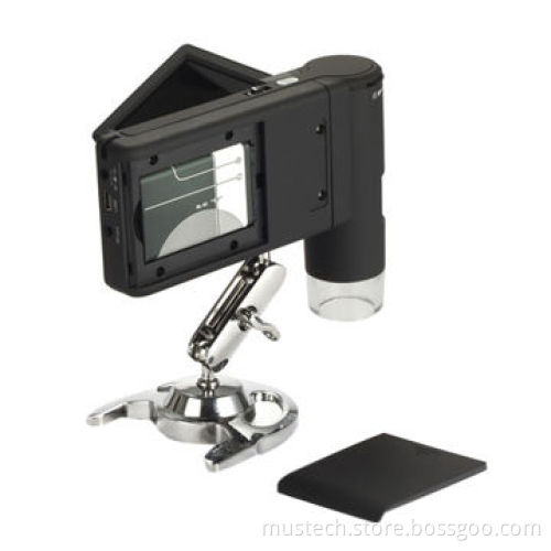 New Designed Portable Handheld LCD Digital Microscope with CE, RoHS, FCC Marks